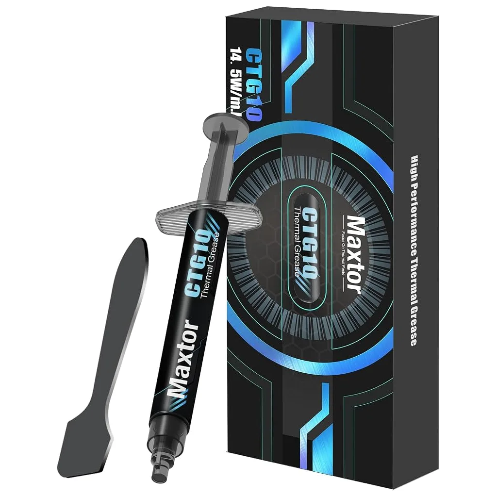 MAXTOR CTG10, 4Gram, Yüksek Performanslı, Termal Macun, Termal İletkenlik: 14.5W/mK