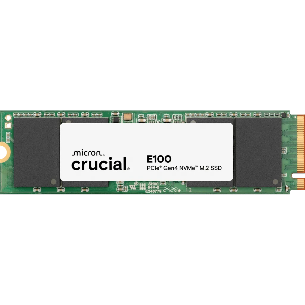 CRUCIAL CT1000E100SSD8, E100, 1TB, 5000/4500, Gen4, NVME PCIe M.2 2280, SSD