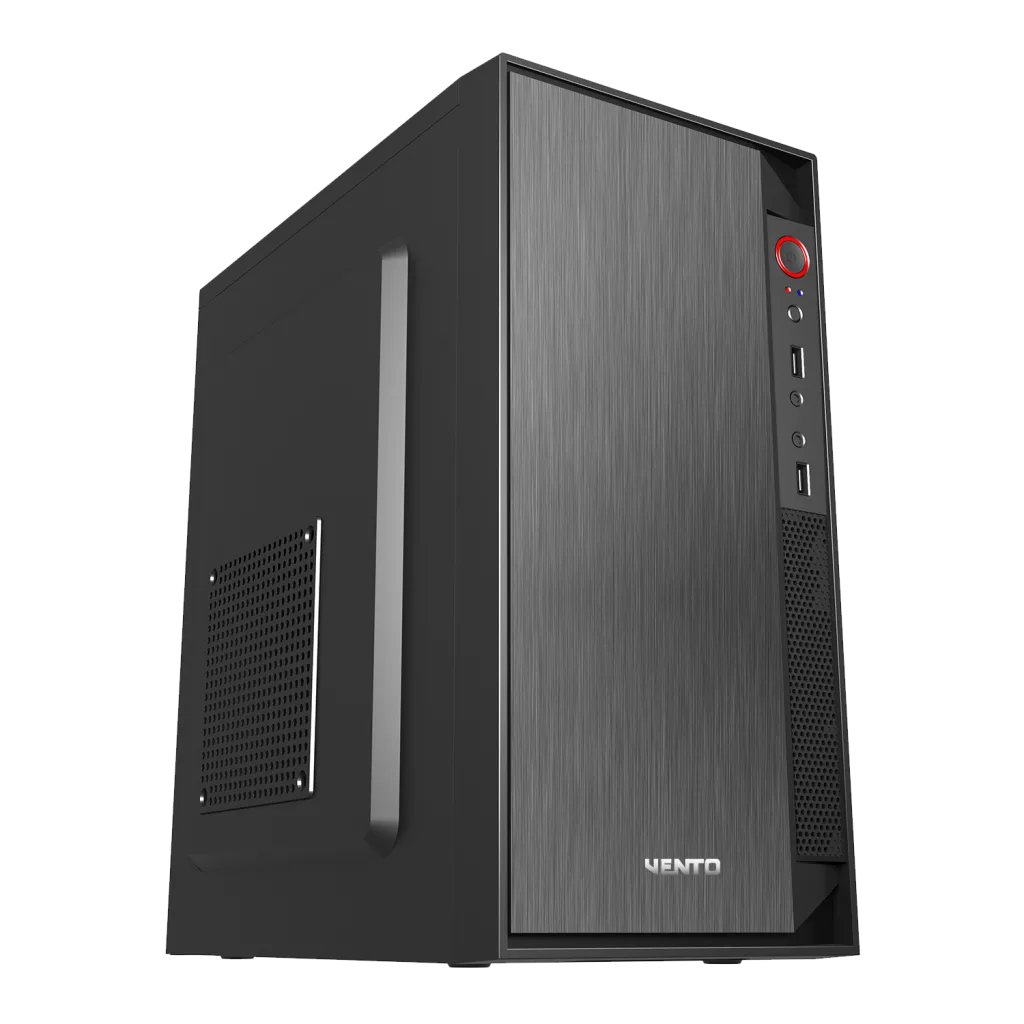 VENTO VS119S, 350W, Siyah, Micro ATX, Tower, Kurumsal, KASA