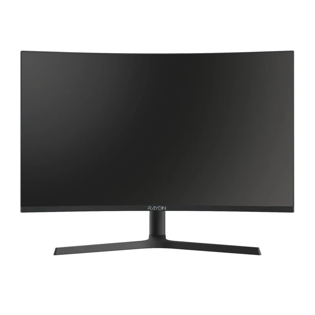 RAYDIN G32VA170QC, 32", 1ms, 170Hz, 2K Quad HD, HDMI, DP, USB, Hoparlör, VA LED, R1800 Curved, Frameless, Yükseklik Ayar