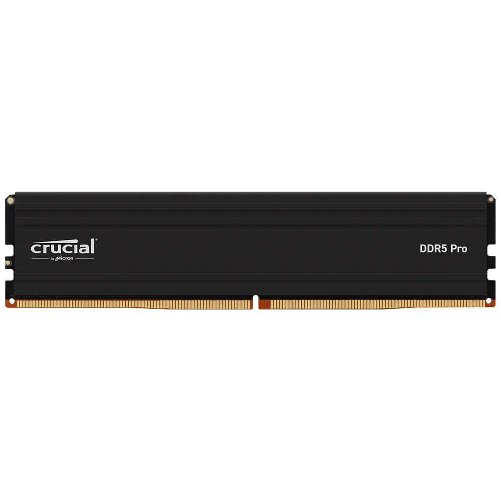CRUCIAL CP16G56C46U5 PRO, 16GB, DDR5, 5600MHz CL46, 1.1V, XMP 3.0, Desktop Ram (Soğutuculu)