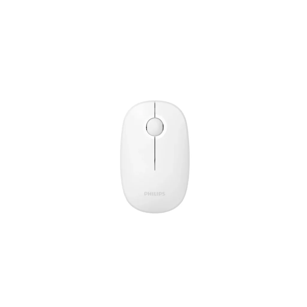 PHILIPS SPK7378W, Beyaz, USB Nano 2,4Gh Kablosuz, 1600dpi, Optic, 3 Tuşlu, Sessiz Click, Mouse