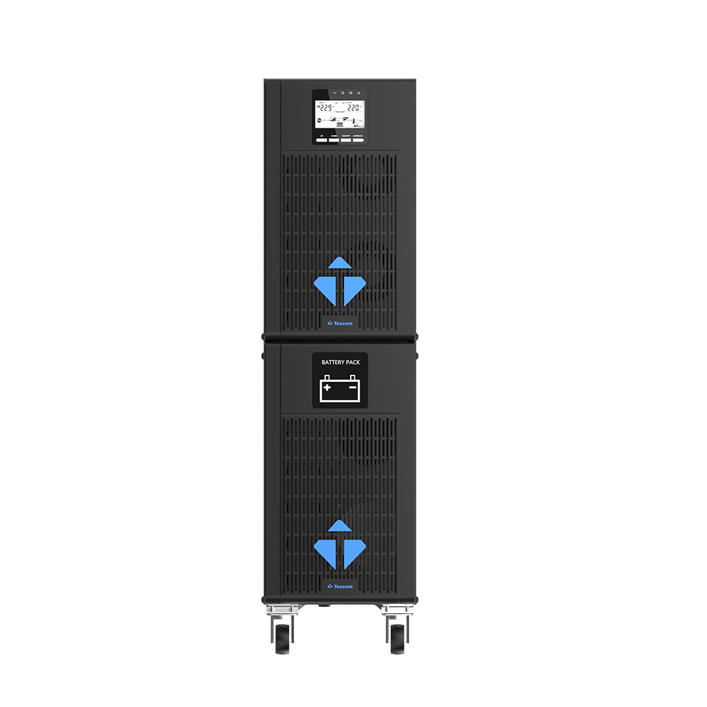 TESCOM NeoLine 110, 10 KVA Online 1F/1F UPS, (900040127) (16x9A Akü)