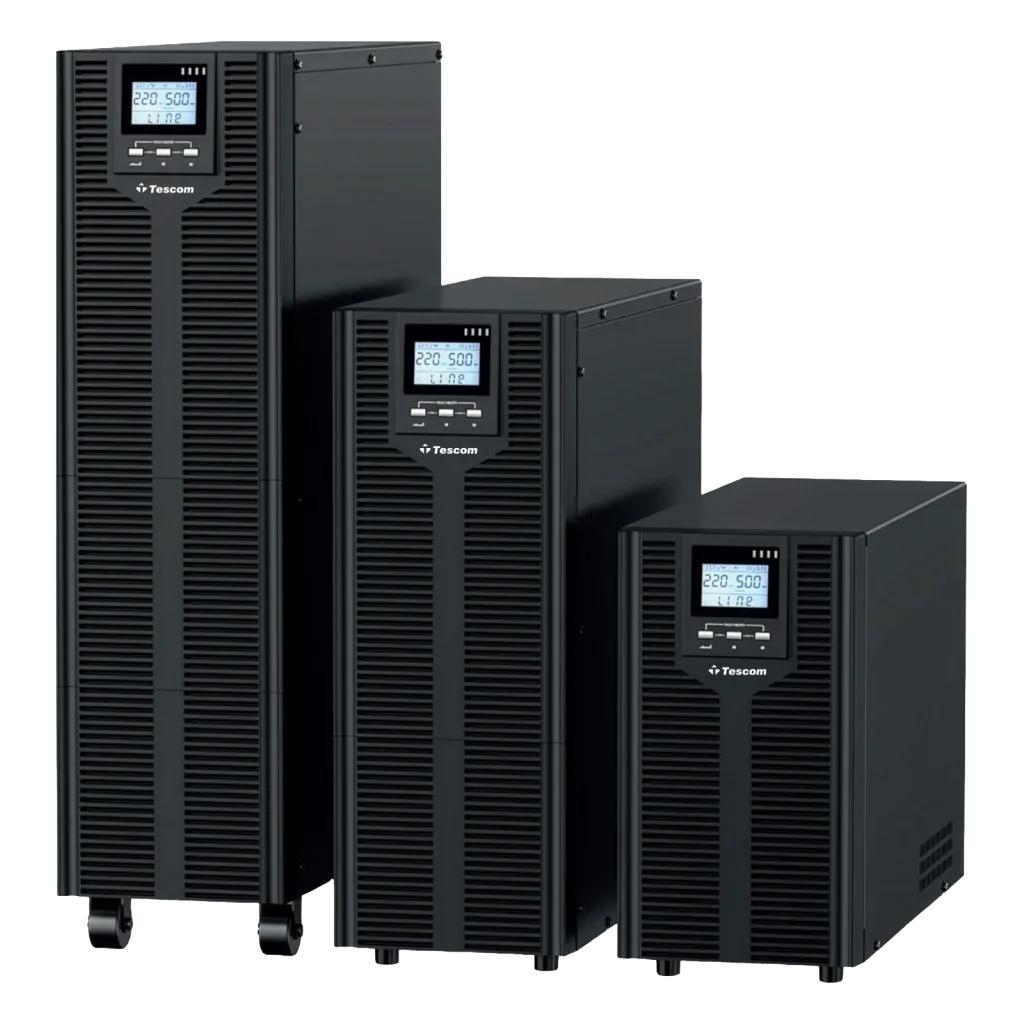 TESCOM Teos+ 20 KVA Online 3F/1F UPS (900960166) (40x7A Akü)