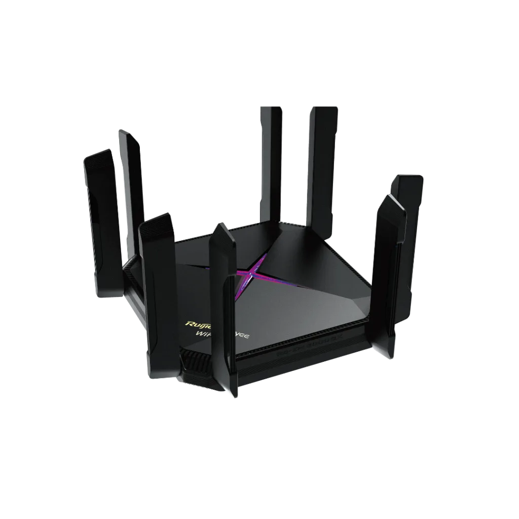 RUIJIE Reyee RG-EW6000GX, AC1300, 4Port GigaBit, 1267Mbps, Dual Band, Wifi 6, Masaüstü, Reyee Mesh, Router