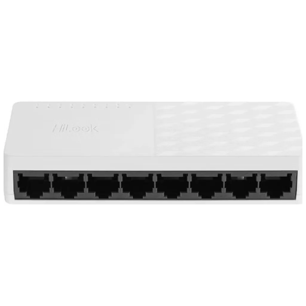HILOOK NS-0108D, 8 Port, Megabit, Yönetilemez, Masaüstü Switch