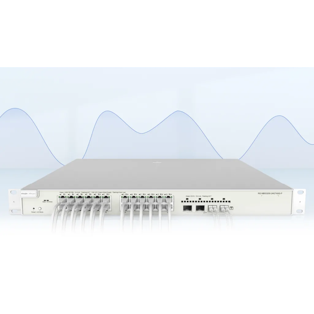 RUIJIE REYEE RG-NBS3200-48GT4XS 24 Port GigaBit, 4 Port 10G SFP, L2 Yönetilebilir Switch Metal Kasa