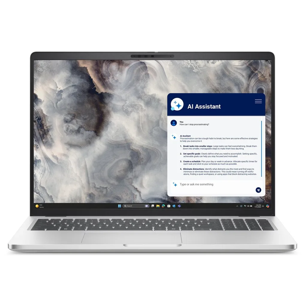 DELL Pro 16 Plus PB16250-BTO301-U Ultra 5-238V, 16" FHD, 32Gb Ram, 1Tb SSD, Paylaşımlı Ekran Kartı, Free Dos Notebook