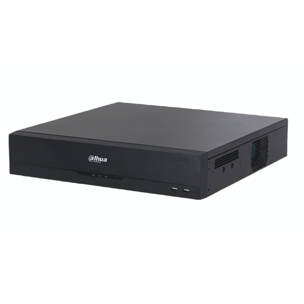 DAHUA NVR4832-EI, 32Kanal, 16Mpix, H265+, 8 HDD Desteği, 1080P Kayıt, 256Mbps Bant Genişliği, 2 Port GigaBit Lan, NVR