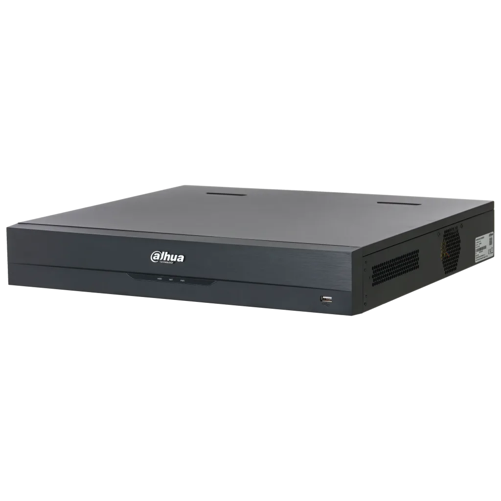 DAHUA NVR5432-EI2, 32Kanal, 32Mpix, H265+, 4 HDD Desteği, 1080P Kayıt, 4484Mbps Bant Genişliği, 2 Port GigaBit Lan, NVR