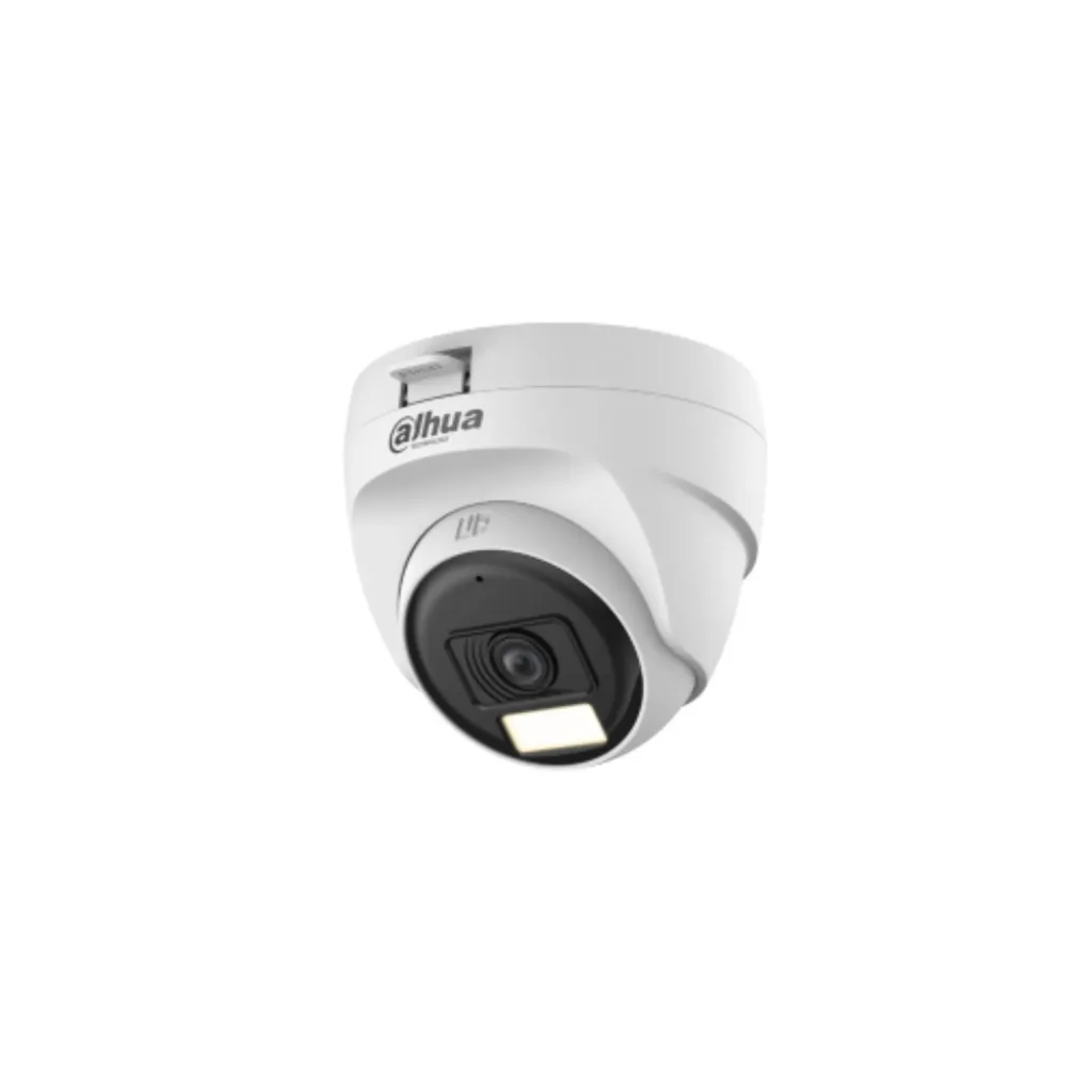 DAHUA HAC-T1A51P-U-IL-A-0280B, 5Mpix, 2.8mm Lens, 25 Mt Gece Görüşü, Smart Dual Light, Dahili Mikrofon, Dome Kamera