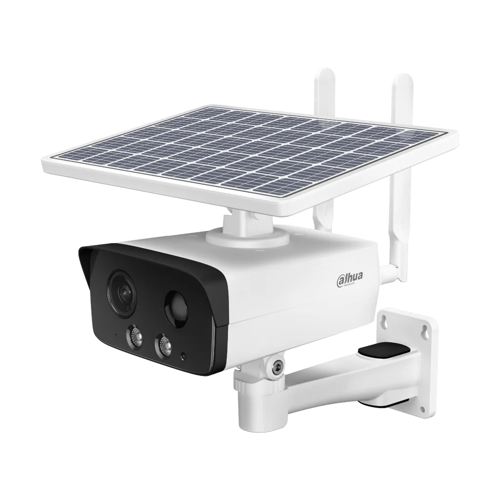 DAHUA IPC-HFW2431DG-4G-SP-EAU-B, 4Mpix, 3,6mm Lens, H265+, 50Mt Gece Görüşü, Dahili Mikrofon, IP67, Solar(Güneş Enerjili