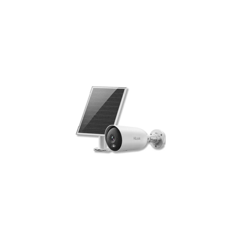 HILOOK IPC-CFS04/4G, 4Mpix, 2,8mm, 30Mt Gece Görüşü, Dahili Mikrofon, 4G, Solar IP Kamera