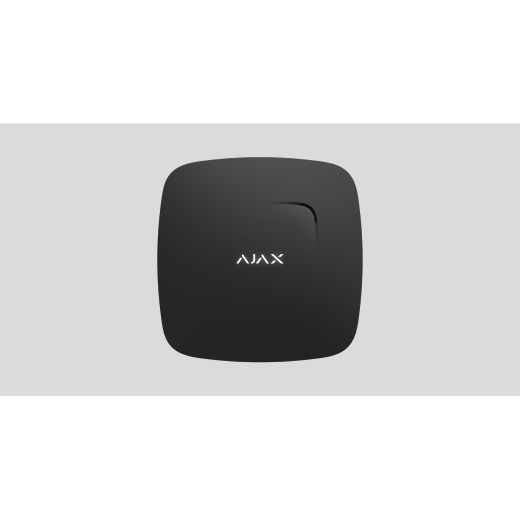 AJAX Fire Protect Plus, Kablosuz, Isı ve Duman Dedektörü, SİYAH