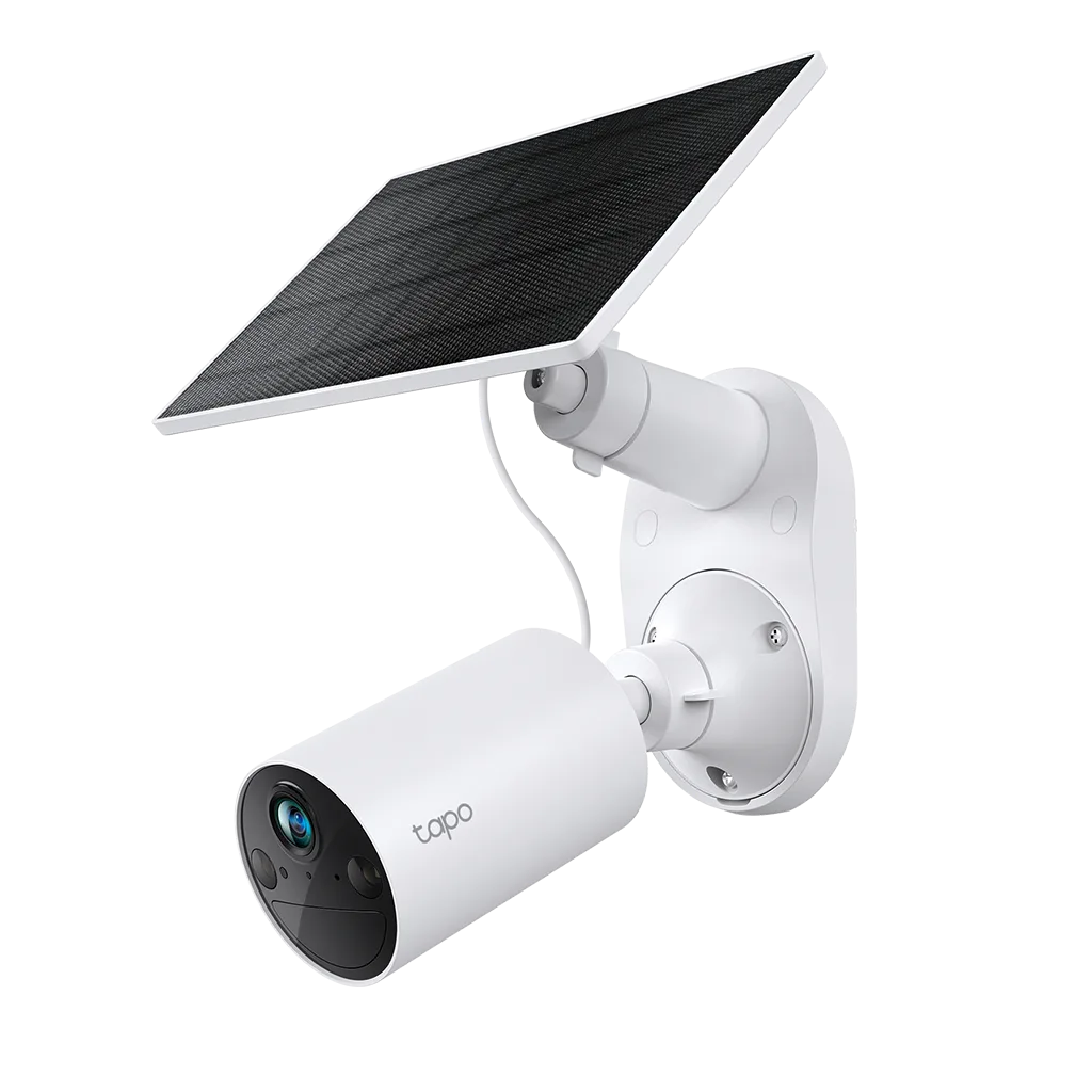 TP-LINK Tapo TC82 KIT (C410 KIT), 2K, 3,0Mpix, Dış Mekan, IP65, WiFi, 9Mt. Renkli Gece Görüşü, İki Yönlü Ses, Güneş Enerjili Güvenlik Kamerası Kiti