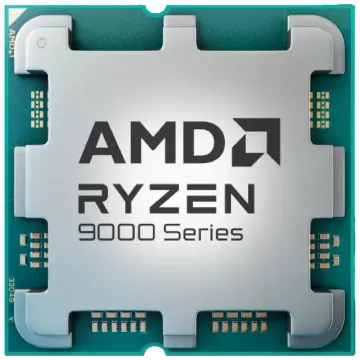 AMD RYZEN 5 9600X 6 Core, 3,90-5.40GHz, 38Mb Cache, 65W, AM5 Soket, TRAY, (Dahili Grafik VAR, Fan YOK)