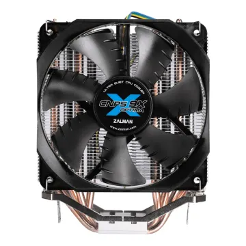 ZALMAN CNPS9X OPTIMA, 12cm Fan, CPU Kule Tipi Hava Soğutma, Beyaz Led, 4 adet Bakır Isı Borusu (AMD ve INTEL Tüm işlemciler ile uyumlu)