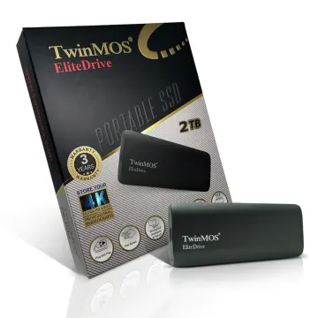 TwinMOS PSSD2TBMEDB, 2TB, Taşınabilir External SSD, USB 3.2, Type-C (Dark Grey)