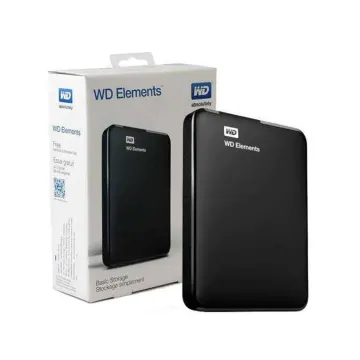 WD WDBU6Y0020BBK-WESN, Elements, 2TB, 2.5", USB3.0, Taşınabilir, Harici HDD, Siyah (Türkiye Distribütörü Garantili)