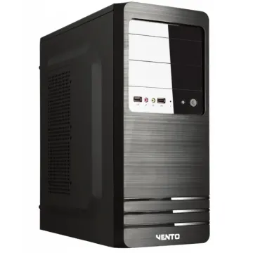 VENTO VS114F, 650W, Siyah, ATX, Tower, Kurumsal, KASA