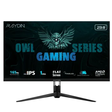 RAYDIN G238IPS165, 23.8", 1ms, 165Hz, Full HD, 300 nits, HDMI, DP, USB, Hoparlör, IPS LED, Frameless, FreeSync Gaming Monitör
