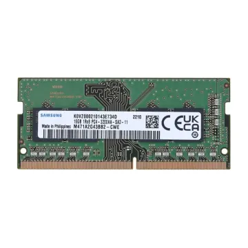 Samsung SAMSO3200/16, 16GB, DDR4, 3200MHz, 1.2V Notebook Ram (M471A2G43EB1-CWE)