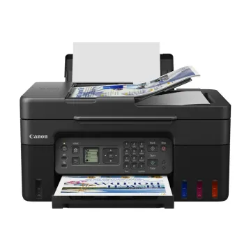 CANON PIXMA G4470, Renkli, Mürekkep Mega Tanklı, Yazıcı, Tarayıcı, Fotokopi, Fax, Wifi, Bulut, ADF, ORİJİNAL MÜREKKEP