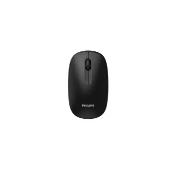 PHILIPS SPK7318B, Siyah, USB Nano 2,4Gh Kablosuz, 1600dpi, Optic, Sessiz Click, 3 Tuşlu, Mouse
