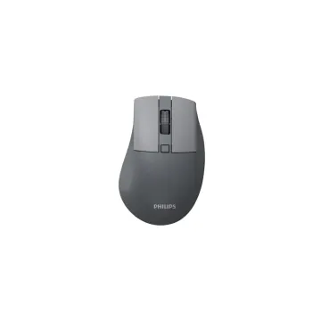 PHILIPS SPK7528G, SESSİZ, Gri, USB Nano 2,4Gh ve Bluetooth Kablosuz, 1600dpi, Optic, 3 Tuşlu, Ergonamik, Sessiz Click, Mouse