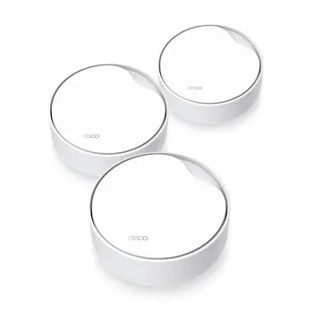 TP-LINK DECO-X50-POE, AX3000, Üçlü Mesh, 3000Mbps, Dual Band, WiFi6, 3Port Gigabit Lan, 600m2 Çekim Alanı, Router, Geniş Alan İnternet Ağı Sağlayıcısı