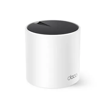 TP-LINK DECO-X55, AX3000, Tekli Mesh, 3000Mbps, Dual Band, WiFi6, 3Port Gigabit Lan, 230m2 Çekim Alanı, Router, Geniş Alan İnternet Ağı Sağlayıcısı