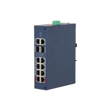 DAHUA CHS4212-8GT-110, 8 Port, Gigabit, PoE 110W, 2 Port Uplink, 2 Port SFP, Cloud Yönetilebilir, Switch