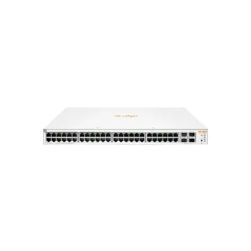 HP Aruba Instant On, JL686B, 1930-48G, 48Port, GigaBit, PoE 370W, 4 Port Gigabit SFP, Yönetilebilir, Rack Mount Switch