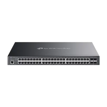 OMADA SG3452P, 48 Port Gigabit, 48 Port Gigabit PoE+, 384W, 4 Port SFP, L2+ Yönetilebilir, Rackmount Metal Kasa Switch