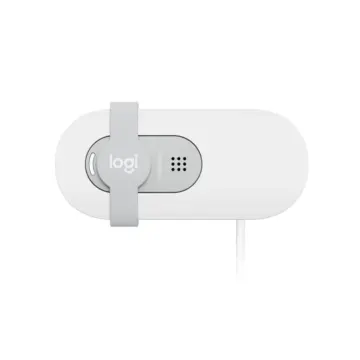 LOGITECH 960-001617, BRIO 100 WCM V-U0072, Full HD, Dahili Mikrofonlu, Beyaz Webcam