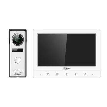 DAHUA KTA02, Analog, Villa Tipi, Görüntülü İnterkom Kit, 7 inç TFT Ekran, 1,3Mp Kamera, Analog Villa Kit