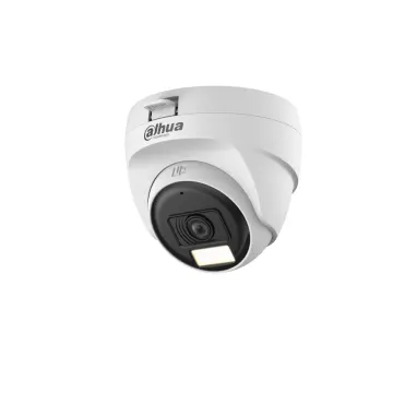 DAHUA HAC-T1A21P-U-IL-0280B, 2Mpix, 2.8mm Lens, 25 Mt Gece Görüşü, Smart Dual Light, Dome Kamera