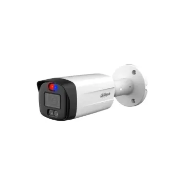 DAHUA IPC-HFW1439TC1-SA-IL, 4Mpix, 3,6mm Lens, SD Kart, Smart Dual Light, H265+, 30Mt Gece Görüşü, Dahili Mikrofon, IP67, PoE Bullet IP Kamera