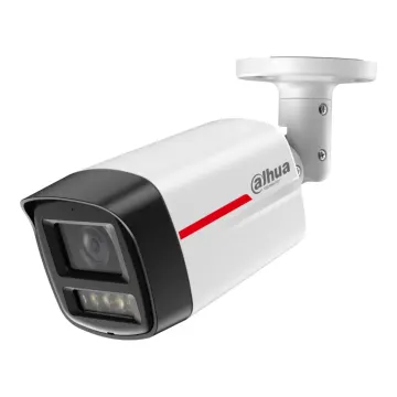 DAHUA IPC-HFW2449TL-S-PRO, 4Mpix, WizColor, 2,8mm Lens, H265+, 50Mt Gece Görüşü, IP67, Dahili Mikrofon, PoE Bullet IP Kamera