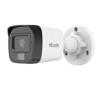 HILOOK IPC-B140HA-LUFC, 4Mpix, 2,8mm Lens, H265+, Dual Light, 20Mt Gece Görüşü, Dahili Mikrofon, IP67, PoE, Bullet, IP Kamera