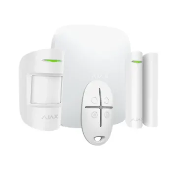 AJAX StarterKit 4G, Kablosuz, Alarm Kiti, BEYAZ