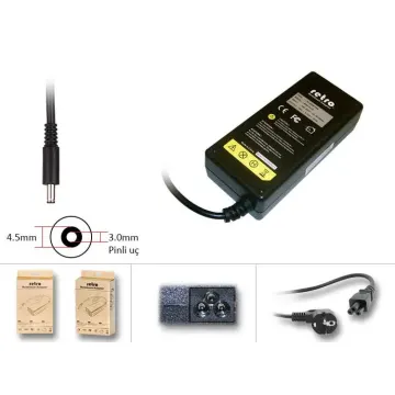 RETRO Dell 65W Pinli Uç 4.5mm Notebook Adaptör RNA-DL10
