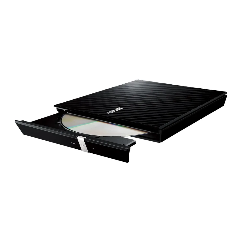 ASUS SDRW-08D2S-U Lite, Usb 2.0, External, Siyah, Slim, Optik Okuyucu/Yazıcı