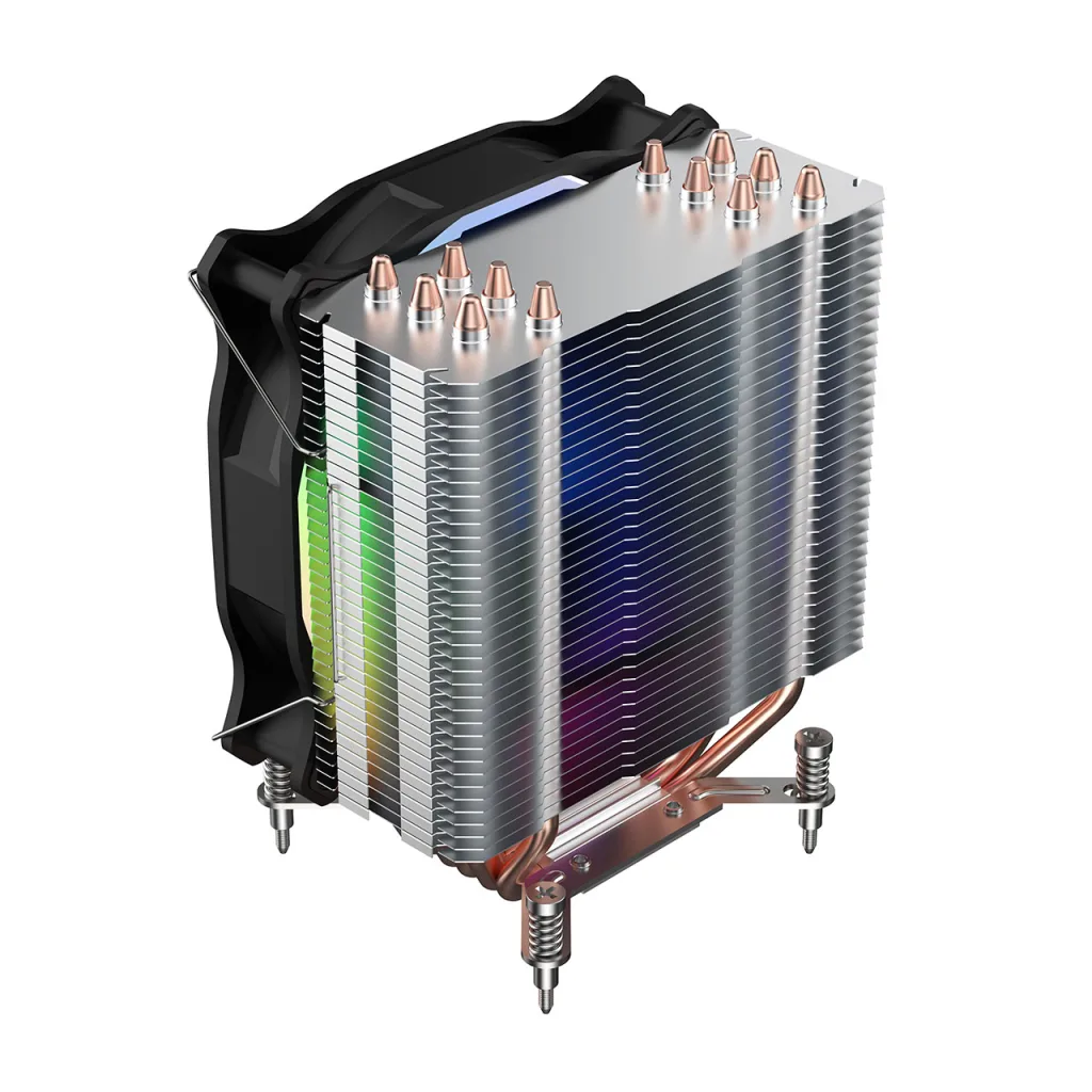 FSP NC5, ARGB, 120mm, CPU, Kule Tipi Hava Soğutma, Sessiz Çalışma, Doğrudan Temas Tasarımlı 6 adet Bakır Isı Borusu, (AM