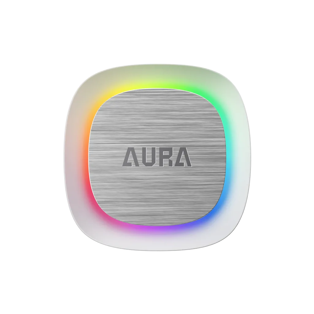 GAMDIAS AURA GL120 V2 WH, White Edition, 120mm, RGB, 1 Fanlı, CPU Sıvı Soğutma