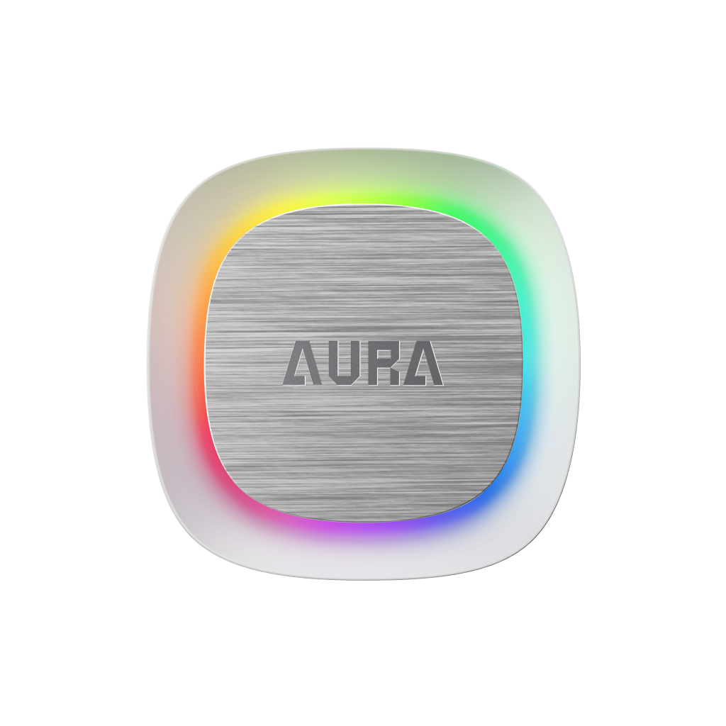 GAMDIAS AURA GL240 V2 WH, White Edition, 240mm, RGB, 2 Fanlı,CPU Sıvı Soğutma