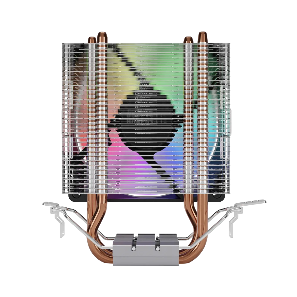 GAMDIAS BOREAS E1-210 Lite, 92mm, CPU Kule Tipi Hava Soğutma, Doğrudan Temas Teknolojisine Sahip 2 adet Gelişmiş Bakır Isı Borusu (AMD AM5 ve INTEL Tüm işlemciler ile uyumlu)