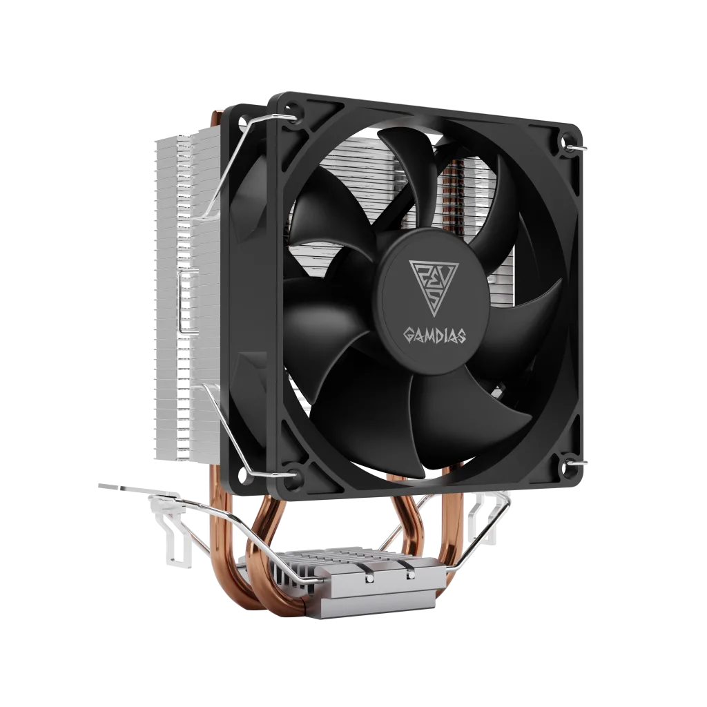 GAMDIAS BOREAS E1-210 MONO, 92mm, CPU Kule Tipi Hava Soğutma, Doğrudan Temas Teknolojisine Sahip 2 adet Gelişmiş Bakır I