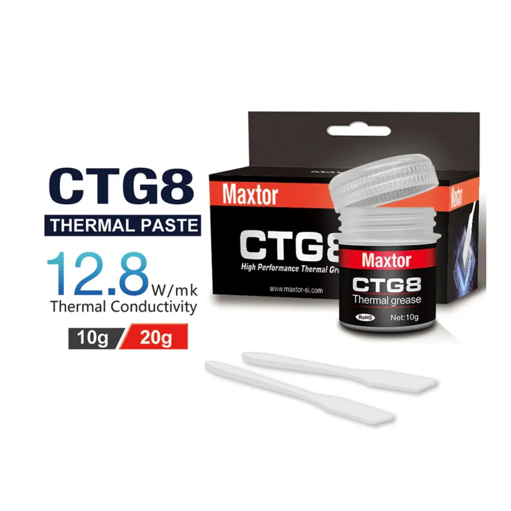 MAXTOR CTG8, 20Gram, Yüksek Performanslı, Termal Macun, Termal İletkenlik: 12.8W/mK