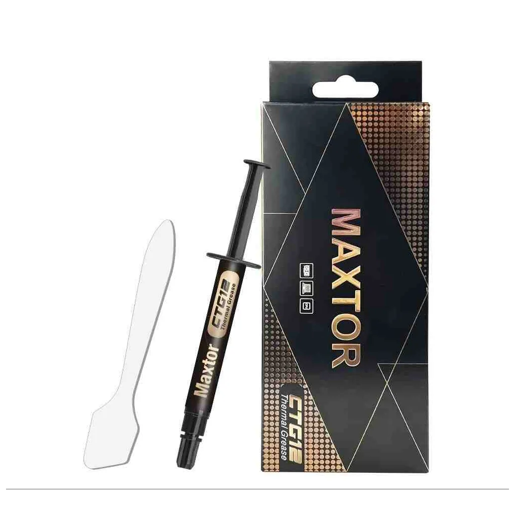 MAXTOR CTG12, 2Gram, Yüksek Isı İletkenliği, Termal Macun, Termal İletkenlik: 18W/mK